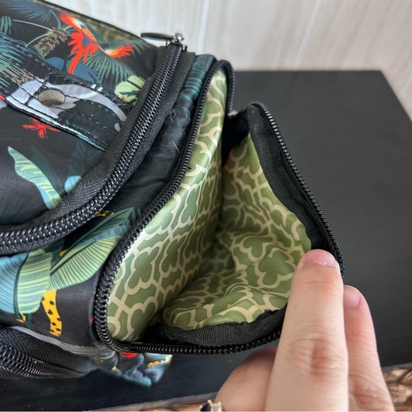 NWOT Lug Tropical Animal Print Trolley XL Cosmetic Bag - Picture 7 of 11